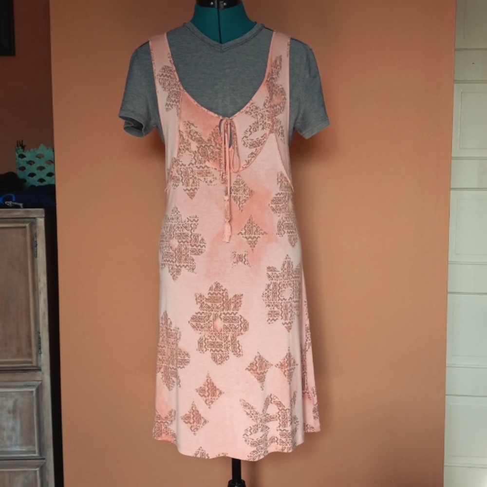Cute soft peach shift